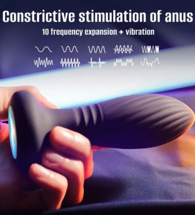 ANAL PLUG BLACK- 56 3023-7